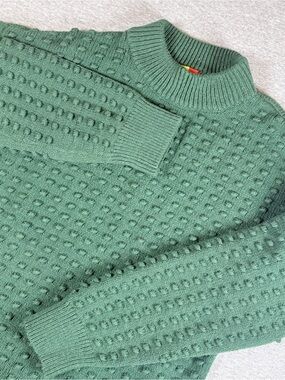 Lego‎ Sweater Womens XS Green Brick Textured Design Target Exclusive Pullover